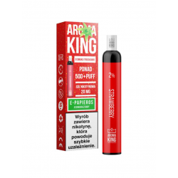 Jednorazowy e-papieros Aroma King 500 Truskawka